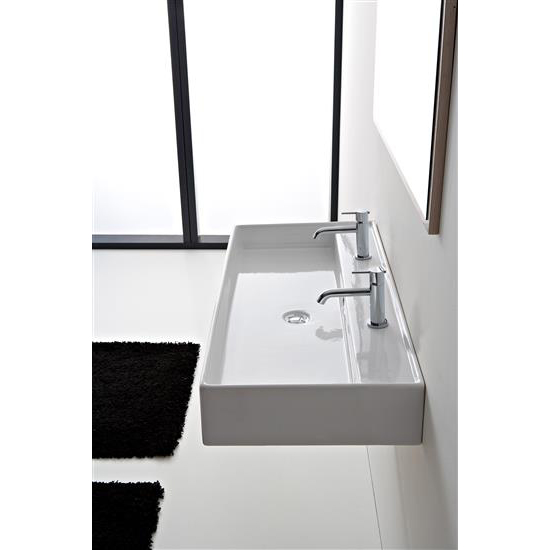 TEOREMA 8031/R-100B lavabo da appoggio o sospeso - Bagno Italiano