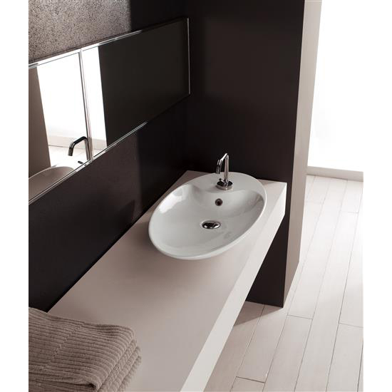 SHAPE lavabo da appoggio - Bagno Italiano