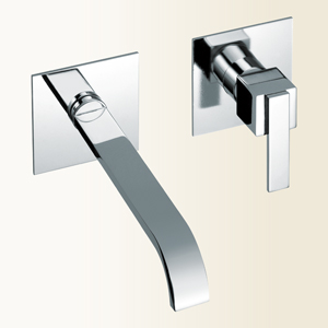 KLIP 2871 miscelatore monocomando lavabo ad incasso interasse fisso - Bagno Italiano