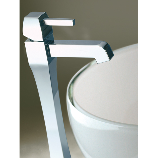 CHARLOTTE 3203 miscelatore monocomando lavabo alto senza scarico. - Bagno Italiano