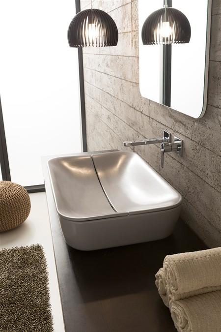 MIZU 9003 lavabo da appoggio - Bagno Italiano