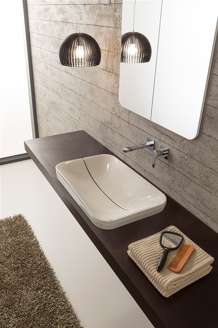 MIZU 9004 lavabo da incasso - Bagno Italiano