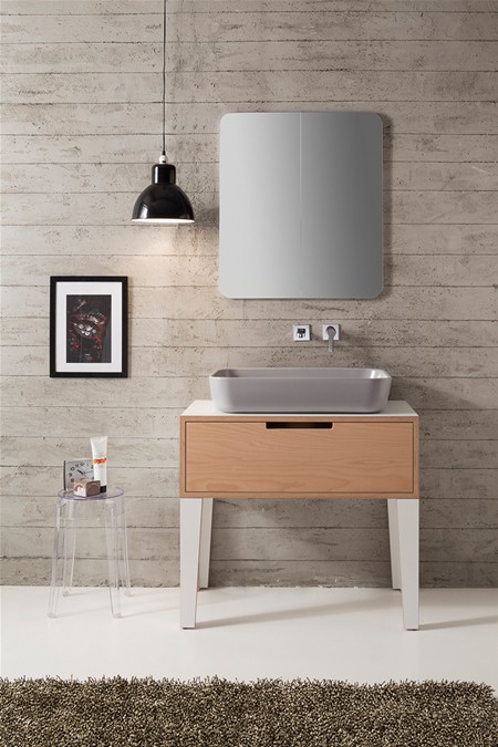 MIZU 9007 lavabo da appoggio - Bagno Italiano