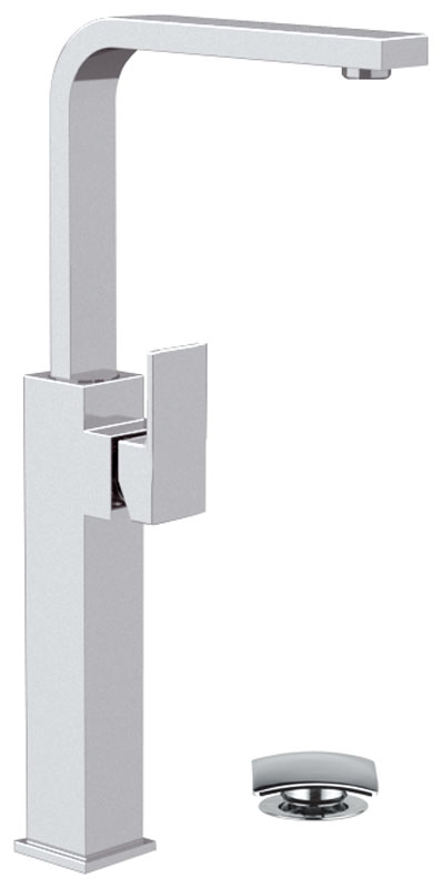 SKYLINE monocomando lavabo alto con canna a U - Bagno Italiano