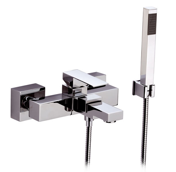 SKYLINE miscelatore vasca esterno con kit doccia e flex 150 cm - Bagno Italiano