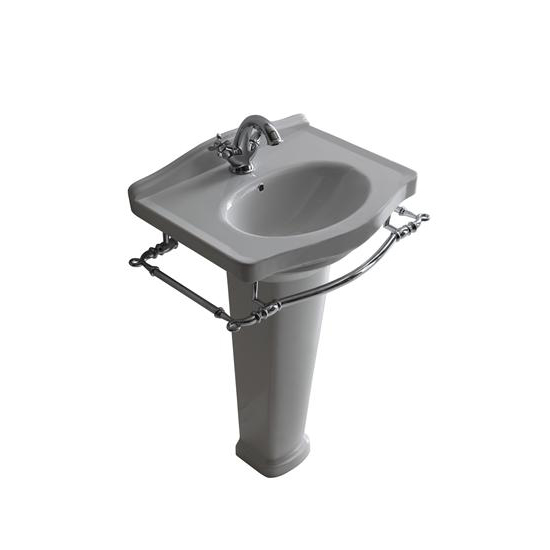 ETHOS lavabo cm 55 3 fori + colonna - Bagno Italiano