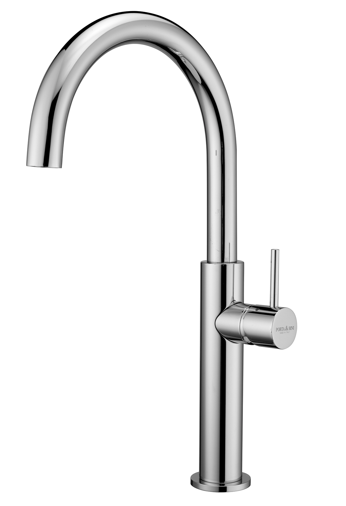 MODA 29191 Monocomando lavabo alto con piletta click-clack - Bagno Italiano