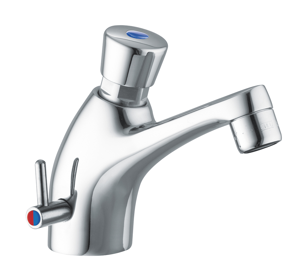 COMMUNITY COMFORT Miscelatore collo cigno temporizzato 1/2" 8-12 secondi - Bagno Italiano