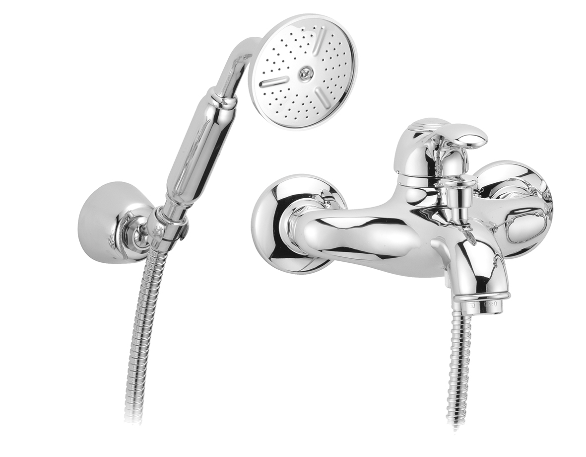 ROYAL Monocomando vasca esterno con kit doccia - Bagno Italiano