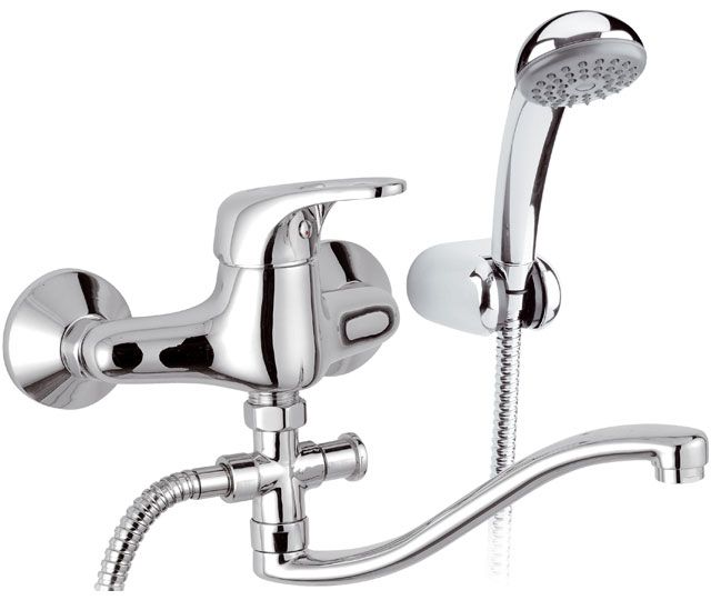 ECO Miscelatore lavabo/vasca con deviatore - Bagno Italiano