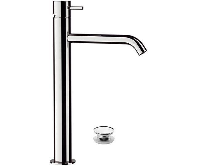 TOKYO Monocomando lavabo alto con scarico click-clack - Bagno Italiano