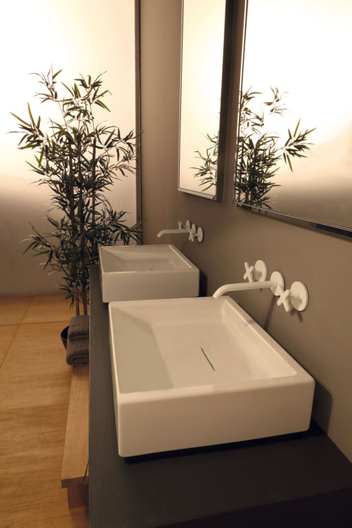 DIAGONAL lavabo d'appoggio - Bagno Italiano