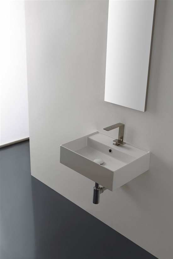 TEOREMA 2.0 50 lavabo da appoggio o sospeso - Bagno Italiano