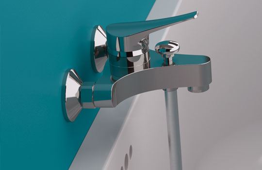 RIO Miscelatore vasca esterno con doccia - Bagno Italiano