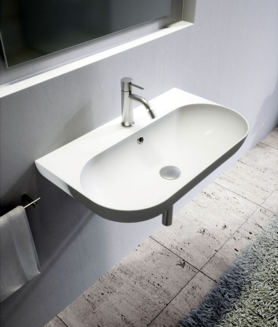 MILADY lavabo monoforo 90 cm - Bagno Italiano