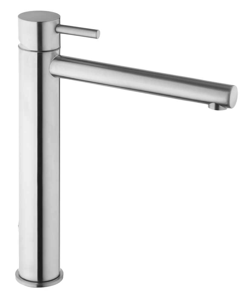 DMB Miscelatore lavabo alto per bacinella inox 316L senza scarico bocca cm. 20 - Bagno Italiano