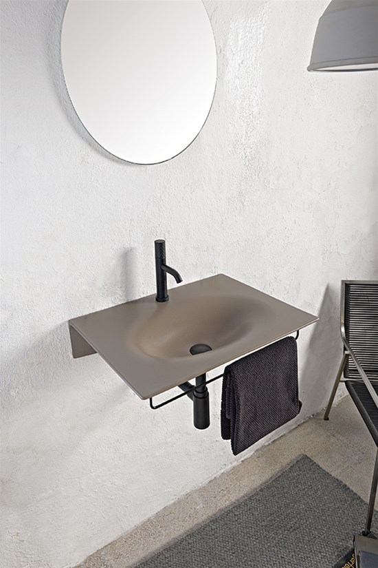 VEIL Lavabo sospeso 60,5 x 46 cm   - Bagno Italiano