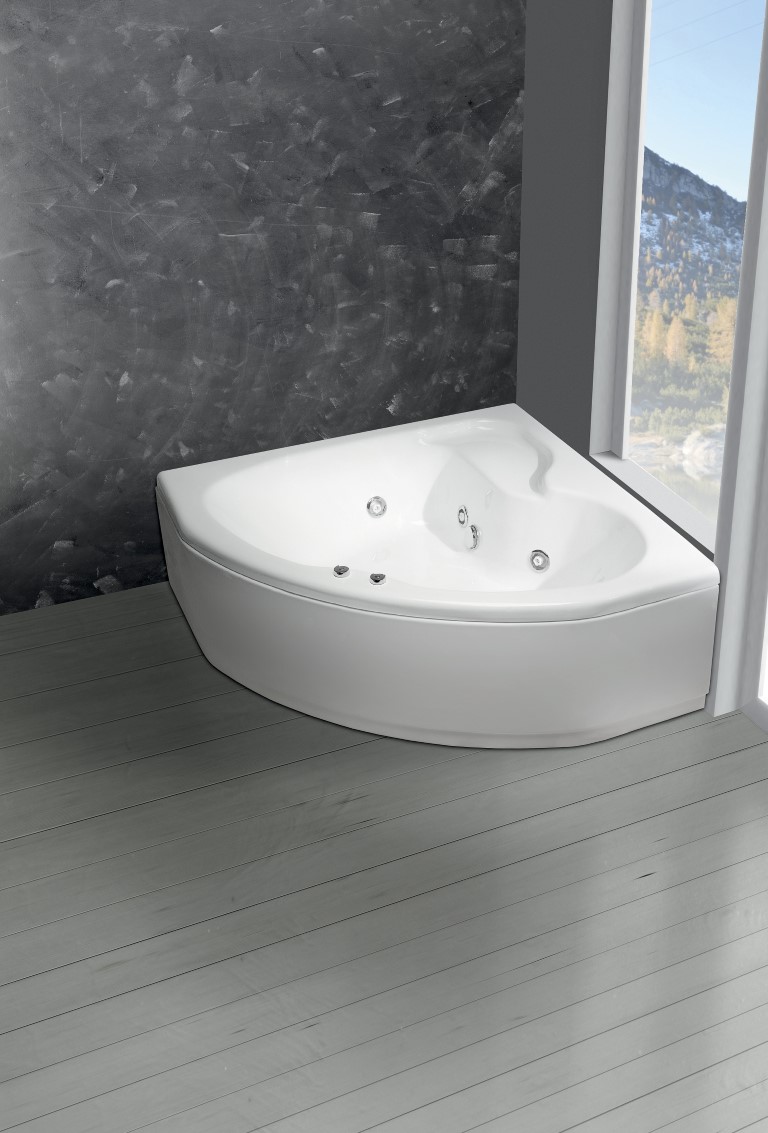 EGIZIA Vasca con idromassaggio 140x140xh.58 cm. - Bagno Italiano