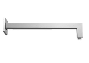  Braccio doccia quadrato in ottone, lunghezza cm 35 finitura cromo - Bagno Italiano