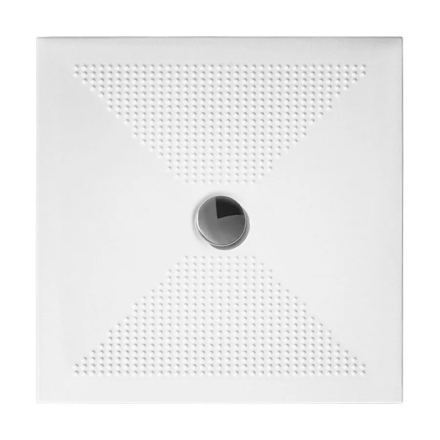 OLY piatto doccia 80X80 extra piatto in ceramica con antiscivolo  - Bagno Italiano